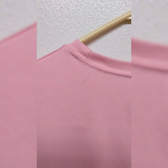 Men's pink short sleeve t-shirt size L from A4 - Picture 4 of 7
